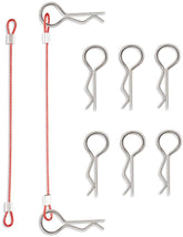 Hosim 2PCS 145mm Aluminum Alloy Red  1.5mm 1/8th 1/10th Scale RC Car